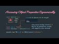 JavaScript Accessing Object properties dynamically