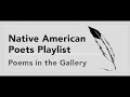 native american poets playlist benjamin larnell poem