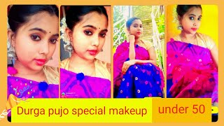 Durga pujo special makeup মাএ 50 /-#viral #beauty 👸