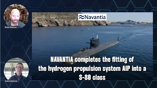 LGD: NAVANTIA Completes Hydrogen-Based AIP Installation on S-80 Class Submarine