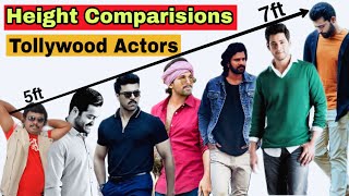 Height Comparisions : Tollywood Actors