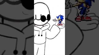 Teaching You Guys How To Make Sonic Sprite Animations #sonic #animation #howto #tutorial