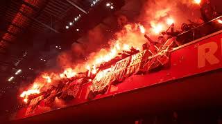 1. FC Köln - Bayer 04 Leverkusen (14.12.2019) - Pyro Ultras