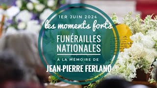 Funérailles nationales à la mémoire de Jean-Pierre Ferland - les moments forts - 1 juin 2024