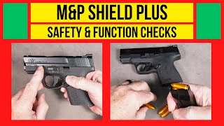 M\u0026P Shield Plus Function \u0026 Safety Test. Check your gun!