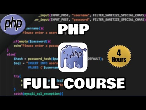 PHP Full Course for non-haters (2023)