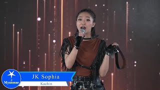 JK Sophia -Myanmar Star Top 9 Performance #crdmyanmarstar