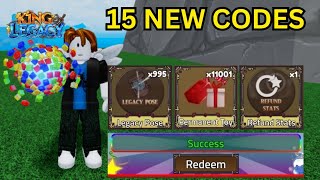 *NEW CODES* JANUARY ALL WORKING CODES IN KING LEGACY 2025 | KING LEGACY | CODES