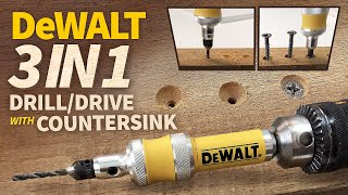 DeWALT Drill Flip Drive with Countersink - Make Your Drive/Drilling Pilot Holes Fast & Easy!