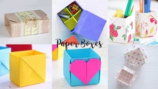 DIY Paper Boxes | DIY Activities | useful things