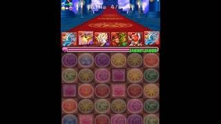 【パズドラ】潜在覚醒 3体に各5個闇軽減つけてヘララッシュだ！