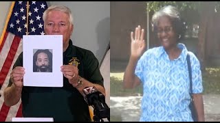 Harnett County Sheriff Wayne Coats holds press briefing on innocent bystander's murder