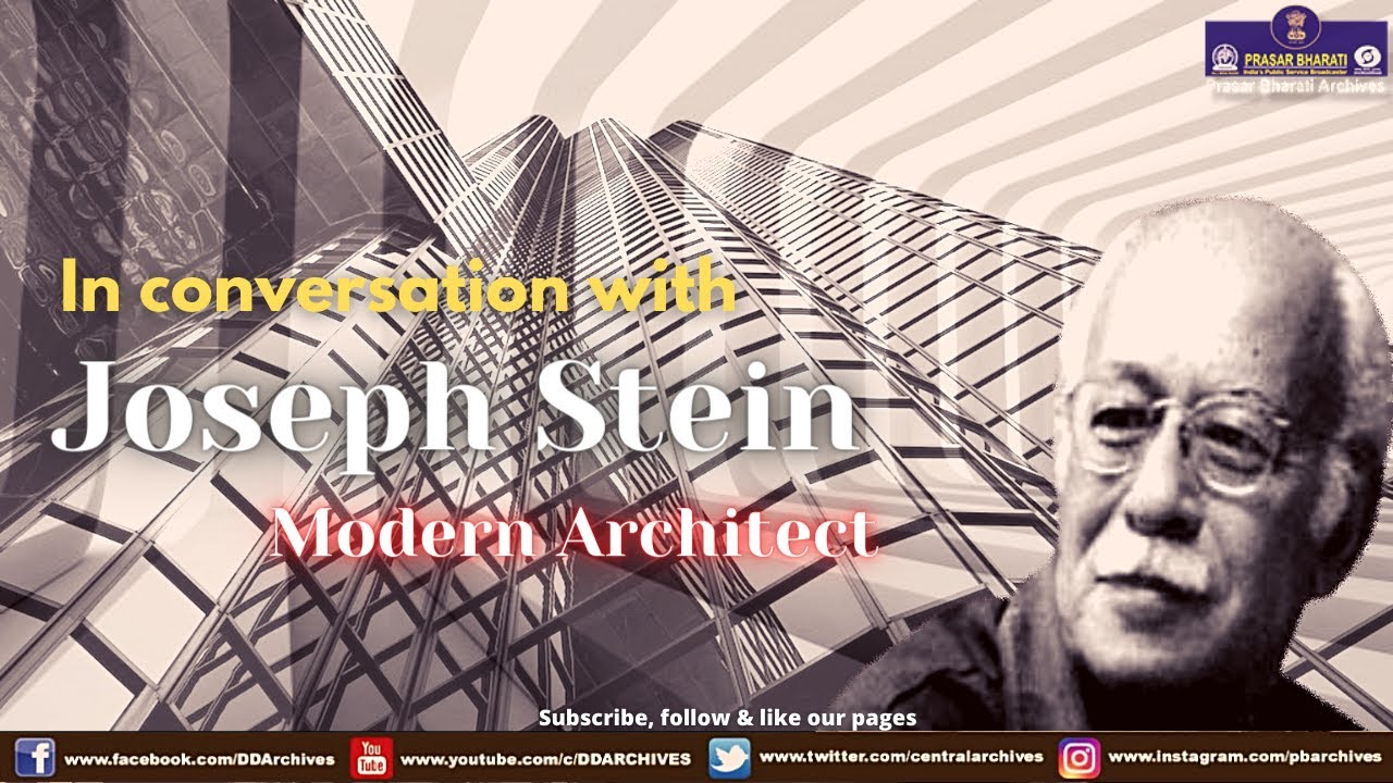 In Conversation With Joseph Stein | Architect - YouTube