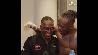 KSI And Deji Talk After The Event....