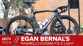 Egan Bernal's Pinarello Dogma F12 X Light | Tour de France Winner's Pro Bike