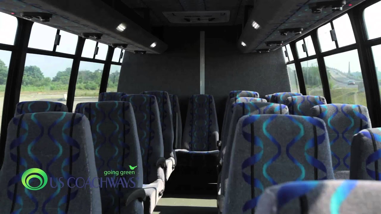 Mini Bus Charter Rental - US Coachways - YouTube