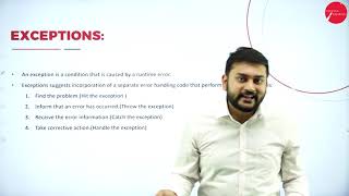 DAY 24 | OBJECT ORIENTED PROGRAMMING WITH JAVA | III SEM | B.C.A | MANAGING ERRORS & EXCEPTIONS | L1
