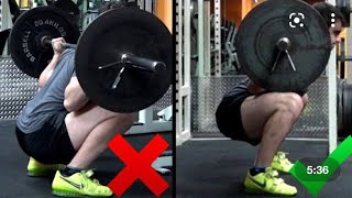 How deep do you have to squat in powerlifting? #shorts