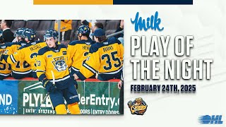 OHL Play of the Night presented by MilkUp: Sharp Shooter Ambrosio