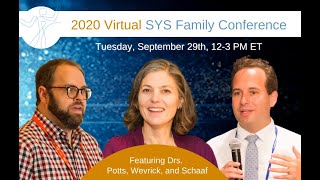 2020 Virtual SYS Conference:  the genetics and clinical presentation of SYS by Dr. Christian Schaaf