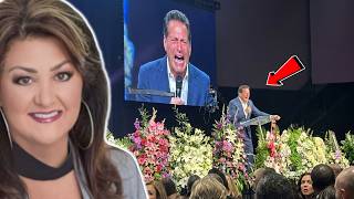 Doug Weiss Can’t Hold Back Tears At Joni Lamb Funeral💔