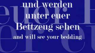 Rammstein and t.A.T.u.- Odno I To Zhe Lyrics