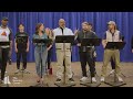 broadway center stage monty python s spamalot in rehearsal