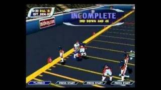 NFL Blitz 2001 Nintendo 64 Gameplay