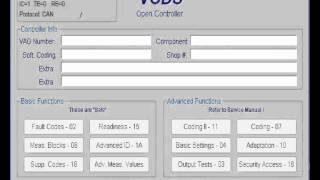 VCDS - Audi A4 B8 - TPMS aktivointi