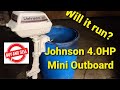 Buy & Sell - 1980s Johnson 4hp 2 stroke mini outboard motor