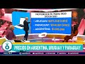 Diferencia de precios en Argentina, Uruguay y Paraguay