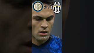 Inter milan VS Juventus 😈 #shorts #football