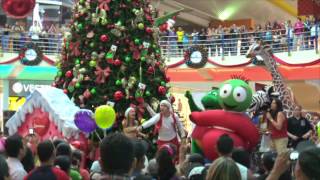 Encendida del arbolito de navidad de Banesco en Albrook Mall