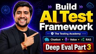 Build an AI Testing Framework for QA | Chatbot, Voice, RAG + DeepEval | Part 3