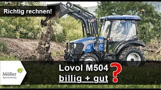 Lovol M504 neu oder gebraucht kaufen? Trecker-Check nach Landwirt-Media.com Praxistest Lovol TB 504