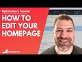 How to Edit the Homepage on BigCommerce