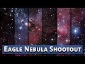 Six Cameras Shoot the Eagle Nebula - Astrophotography comparison with Sony a7RV, Canon R6, and more