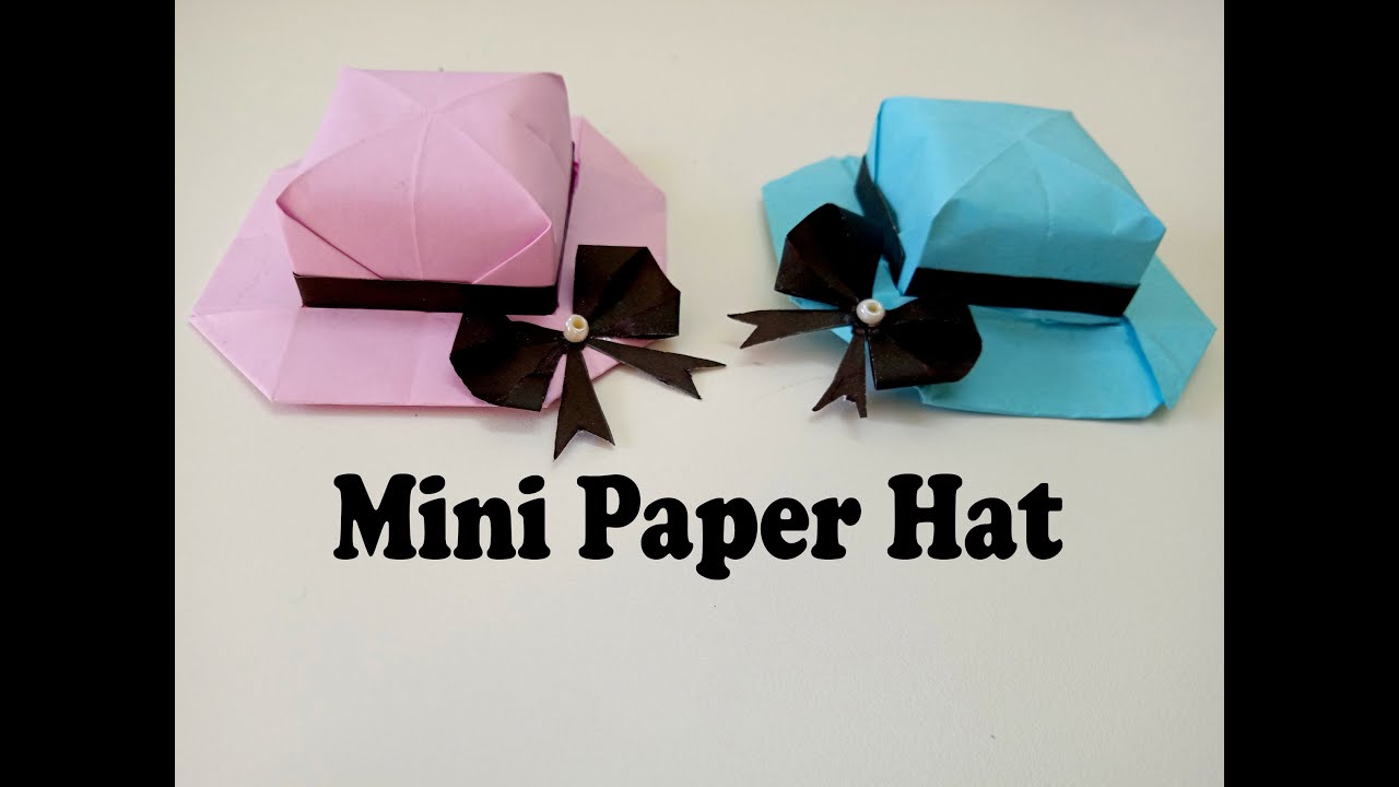Small Paper Hat Origami At Eva Dolling Blog
