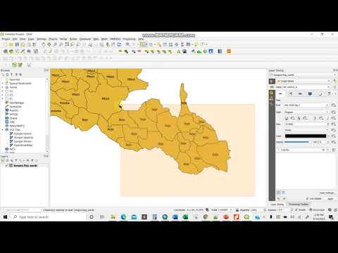 Dissolve Feature In QGIS - YouTube