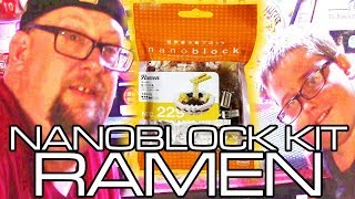 CRUSHED IT!! We Build Nanoblock Ramen! ナノブロック ラーメン nanoblocks nano block