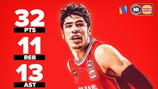 LaMelo Ball TRIPLE DOUBLE vs Cairns Taipans | 32 PTS 13 AST 11 REBS | COMING FOR THE #1 PICK!!!