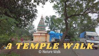 Walking near a Temple. A beautiful place in Panvel. Shiv Mandir, Nere.  #NATUREWALK