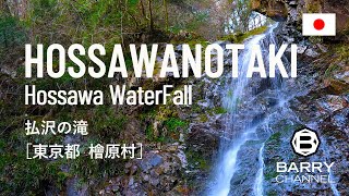 43 都内で唯一の日本の滝百選に選ばれた滝「払沢の滝（ほっさわのたき） 」東京都 檜原村 日本HossawaWaterfall,HinoharaVillage,Tokyo,Japan