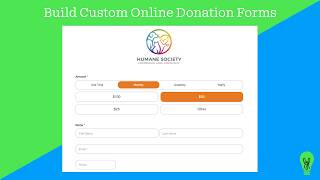 Online Donation Forms With Recurring Giving