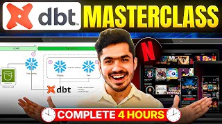 Netflix Data Analysis | DBT (databuildtool) Tutorial Course | End-To-End Project