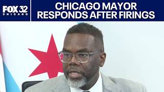 Chicago mayor responds after sudden firings of top public safety aides