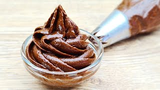 Best chocolate icing and cake cream made from cocoa