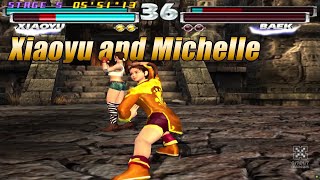 Xiaoyu and Michelle | Tekken Tag Tournament(鉄拳タッグトーナメント) | Arcade Mode in 1080p