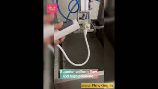 FlowKing HUFF Health Faucet Water Pressure Testing