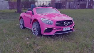 RiiRoo Kids Mercedes SL65 AMG Ride on Electric Car Pink Feature Review
